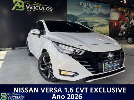 NISSAN VERSA 1.6 16V FLEX EXCLUSIVE XTRONIC